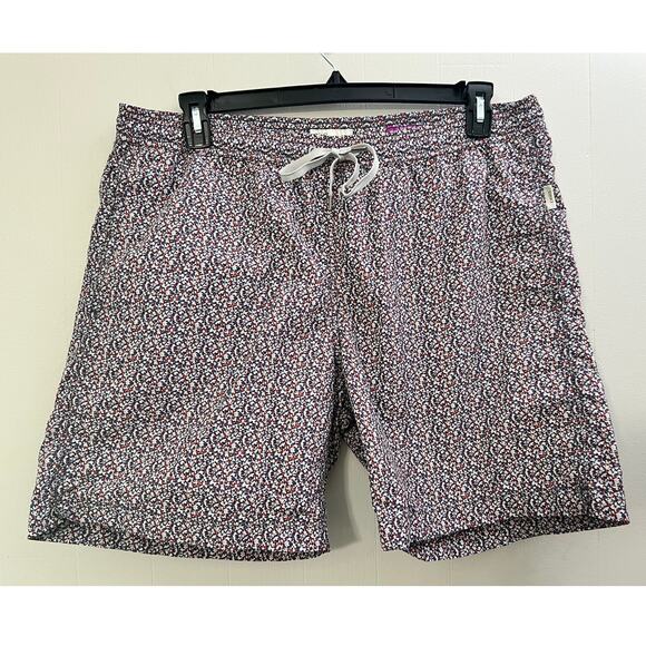 Onia Liberty Fabrics Size XL Charles 7" Drawstring Swim Trunk - Picture 1 of 4